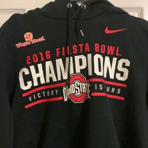 XL Nike Ohio State 2016 Fiesta Bowl Champs hoodie.